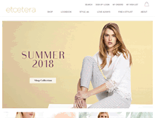 Tablet Screenshot of etcetera.com